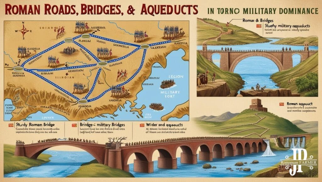 The Role of Roads, Bridges, and Aqueducts in Roman Military Dominance